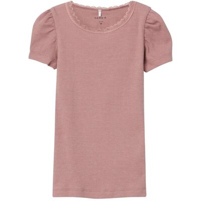 Name it, Mädchen, Blusen, Nmfkab Ss Top Noos, Grau, (98) Name it, Mädchen, Blusen, Nmfkab Ss Top Noos, Grau, (98)