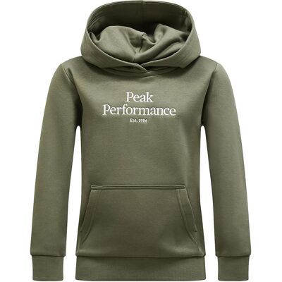 Peak Performance, Jungen, Pullover, Original Hood, Grün, Schwarz, (170) Peak Performance, Jungen, Pullover, Original Hood, Grün, Schwarz, (170)
