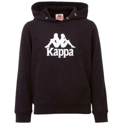 Kappa, Unisex, Pullover, Taino children's hood 705322J-19-4006 black 176, Schwarz, (176) Kappa, Unisex, Pullover, Taino children's hood 705322J-19-4006 black 176, Schwarz, (176)