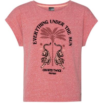 PROTEST Kinder Hemd PRTMADELON JR T-Shirt - Unisex - Pink - 116 PROTEST Kinder Hemd PRTMADELON JR T-Shirt - Unisex - Pink - 116
