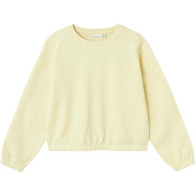 Name it, Mädchen, Pullover, Nkfdasha Ls Short Loose Swe Unb, Gelb, (122, 128) Name it, Mädchen, Pullover, Nkfdasha Ls Short Loose Swe Unb, Gelb, (122, 128)