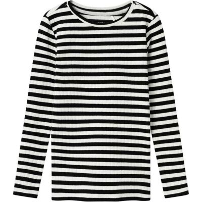 Name it, Mädchen, Blusen, Nmfsuraja Xsl Ls Top Noos, Schwarz, (104) Name it, Mädchen, Blusen, Nmfsuraja Xsl Ls Top Noos, Schwarz, (104)
