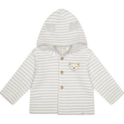 Steiff, Unisex, Westen, Strickjacke, Grau, (56) Steiff, Unisex, Westen, Strickjacke, Grau, (56)