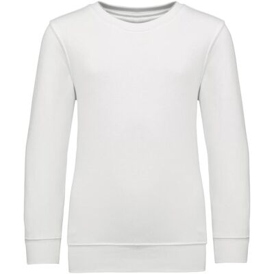 Kariban, Unisex, Pullover, Sweatshirt mit Rundhalsausschnitt Kind, Weiss, (170) Kariban, Unisex, Pullover, Sweatshirt mit Rundhalsausschnitt Kind, Weiss, (170)