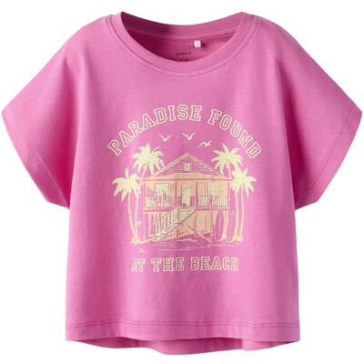 Name it, Mädchen, Shirts, Nkfvilma Capsl Crop Top F1 Noos, Rosa, (134, 140) Name it, Mädchen, Shirts, Nkfvilma Capsl Crop Top F1 Noos, Rosa, (134, 140)