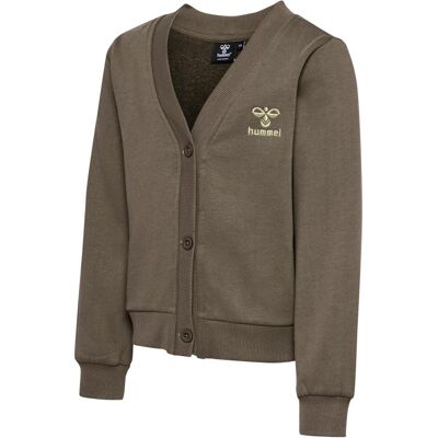 hummel, Mädchen, Pullover, hmlTONE SWEAT CARDIGAN, Braun, (110) hummel, Mädchen, Pullover, hmlTONE SWEAT CARDIGAN, Braun, (110)