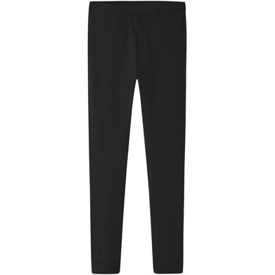 Name it, Mädchen, Hosen, Basic Baumwoll Leggings, Schwarz, (140) Name it, Mädchen, Hosen, Basic Baumwoll Leggings, Schwarz, (140)