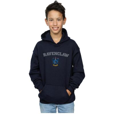 Harry Potter, Jungen, Pullover, Ravenclaw Crest Kapuzenpullover Jungen, Blau, (152, 158) Harry Potter, Jungen, Pullover, Ravenclaw Crest Kapuzenpullover Jungen, Blau, (152, 158)
