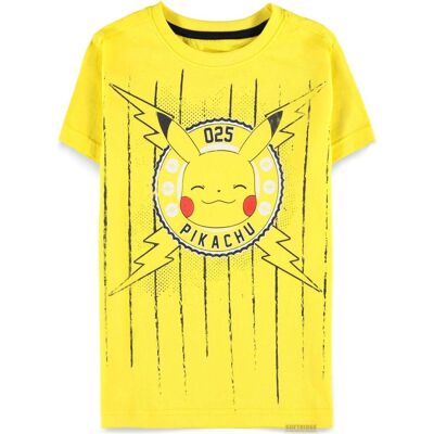 Pokémon, Jungen, Shirts, Funny Pika Boys Short Sleeved Tshirt, Gelb, (110, 116) Pokémon, Jungen, Shirts, Funny Pika Boys Short Sleeved Tshirt, Gelb, (110, 116)