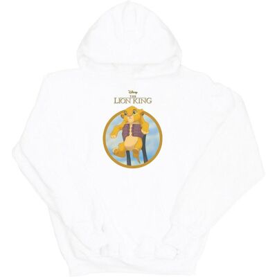 Disney Mädchen, Pullover, The Lion King Show Simba Kapuzenpullover Mädchen, Weiss, (116) Disney Mädchen, Pullover, The Lion King Show Simba Kapuzenpullover Mädchen, Weiss, (116)