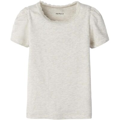 Name it, Mädchen, Shirts, Regular Fit Oberteil mit kurzen Ärmeln, Grau, (98) Name it, Mädchen, Shirts, Regular Fit Oberteil mit kurzen Ärmeln, Grau, (98)