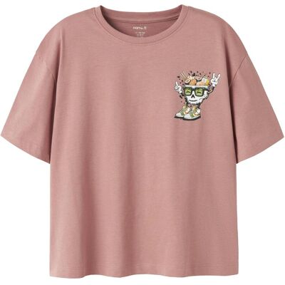 Name it, Jungen, Shirts, Nkmthad Ss Rlx Top Ps Noos, Rosa, (122, 128) Name it, Jungen, Shirts, Nkmthad Ss Rlx Top Ps Noos, Rosa, (122, 128)
