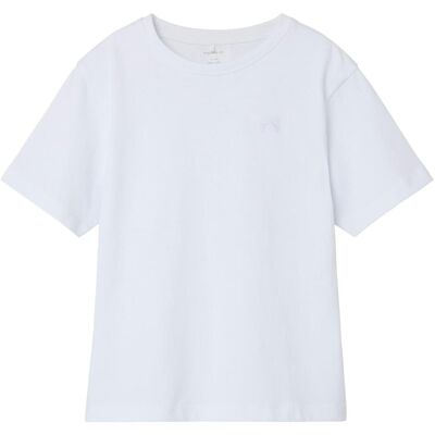Name it, Jungen, Shirts, Nkmgreg Ss Nreg Top Noos, Weiss, (158, 164) Name it, Jungen, Shirts, Nkmgreg Ss Nreg Top Noos, Weiss, (158, 164)