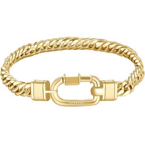 Brosway, Armschmuck, Decent Naxos BNX20 Gold Plated Chain Bracelet - Length: 20 cm, (20 cm) Brosway, Armschmuck, Decent Naxos BNX20 Gold Plated Chain Bracelet - Length: 20 cm, (20 cm)