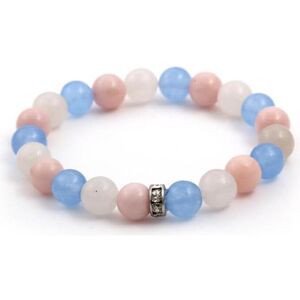 Beneto, Armschmuck, Jade and jade bead bracelet MINK08 / 17 (L) Beneto, Armschmuck, Jade and jade bead bracelet MINK08 / 17 (L)