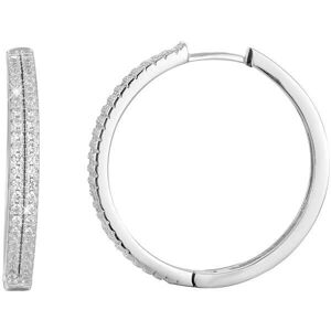 Beneto, Ohrringe, Round silver earrings AGU1153 Beneto, Ohrringe, Round silver earrings AGU1153