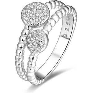 Beneto, Ring, Silver ring with zircons AGG335 - Circuit: 56 mm (L), (56, 925 Silber) Beneto, Ring, Silver ring with zircons AGG335 - Circuit: 56 mm (L), (56, 925 Silber)