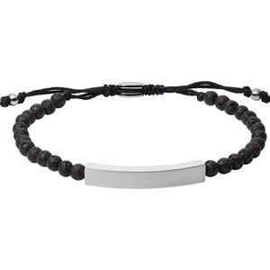 Fossil Armschmuck, Plaque Lave, (17 cm, Edelstahl) Fossil Armschmuck, Plaque Lave, (17 cm, Edelstahl)