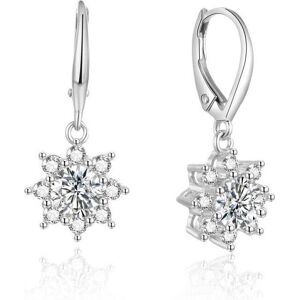 Beneto, Ohrringe, Silver glittering earrings AGUC1842 (L) Beneto, Ohrringe, Silver glittering earrings AGUC1842 (L)