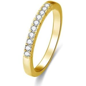 Beneto, Ring, Gold-plated silver ring with AGG189 crystals - Circuit: 56 mm (L), (56, 925 Silber) Beneto, Ring, Gold-plated silver ring with AGG189 crystals - Circuit: 56 mm (L), (56, 925 Silber)