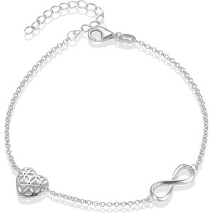 Beneto, Armschmuck, Romantic silver bracelet AGB634 / 21 Beneto, Armschmuck, Romantic silver bracelet AGB634 / 21