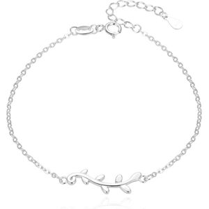 Beneto, Armschmuck, Silver bracelet with a twig AGB403 / 21 Beneto, Armschmuck, Silver bracelet with a twig AGB403 / 21