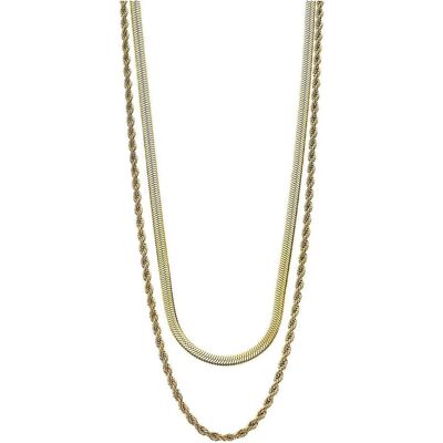 Lotus Halsschmuck, Collier, (Edelstahl, 50 cm) Lotus Halsschmuck, Collier, (Edelstahl, 50 cm)
