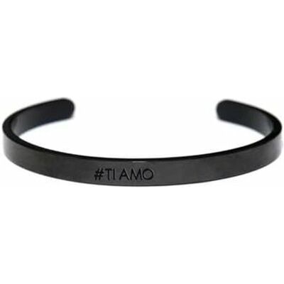 CO88 Collection, Armschmuck, Damenarmreif 8CB-19060 Schwarz, (18 cm, Edelstahl) CO88 Collection, Armschmuck, Damenarmreif 8CB-19060 Schwarz, (18 cm, Edelstahl)