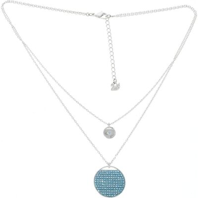 Swarovski, Halsschmuck, Kette Ginger hellblau 5642942, (38 - 43 cm) Swarovski, Halsschmuck, Kette Ginger hellblau 5642942, (38 - 43 cm)