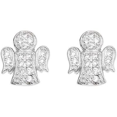 Amen, Ohrringe, Angel Ohrstecker, (925er Silber, Silber 925) Amen, Ohrringe, Angel Ohrstecker, (925er Silber, Silber 925)