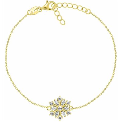 Brilio, Armschmuck, Charmantes vergoldetes Armband mit kubischem Zirkonia BRC254Y Brilio, Armschmuck, Charmantes vergoldetes Armband mit kubischem Zirkonia BRC254Y