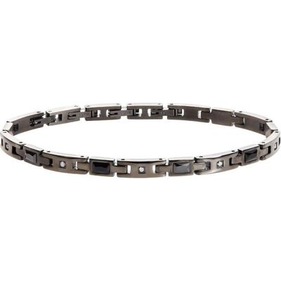 Breil, Armschmuck, Keramikziegel Stahlarmband, (Keramik, Stahl) Breil, Armschmuck, Keramikziegel Stahlarmband, (Keramik, Stahl)