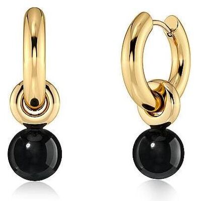 Edblad, Ohrringe, Ohrringe AURA HOOPS, (Edelstahl) Edblad, Ohrringe, Ohrringe AURA HOOPS, (Edelstahl)