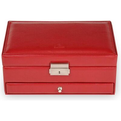 Sacher, Uhrenbox + Schmuckaufbewahrung, 34.000.295043 - Schmuckkasten Helen new classic rot, Rot Sacher, Uhrenbox + Schmuckaufbewahrung, 34.000.295043 - Schmuckkasten Helen new classic rot, Rot