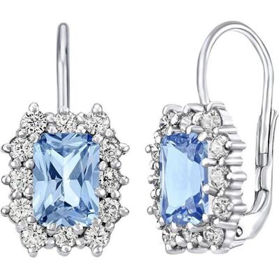 Silvego, Ohrringe, Silver earrings with synthetic topaz SILVEGOB31757bt, (925 Sterling Silber) Silvego, Ohrringe, Silver earrings with synthetic topaz SILVEGOB31757bt, (925 Sterling Silber)