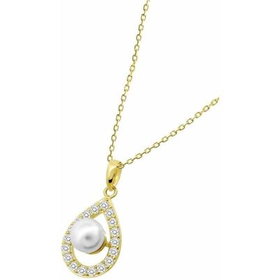 Lotus Halsschmuck, Damenhalskette HIN00094/43 Gold Lotus Halsschmuck, Damenhalskette HIN00094/43 Gold