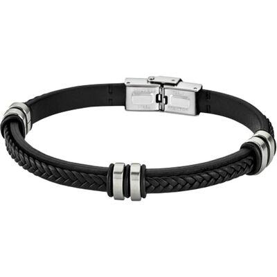 Lotus Armschmuck, Style - Men Ìs leather bracelet LS1829-2 / 1 (M), (Edelstahl, Leder) Lotus Armschmuck, Style - Men Ìs leather bracelet LS1829-2 / 1 (M), (Edelstahl, Leder)