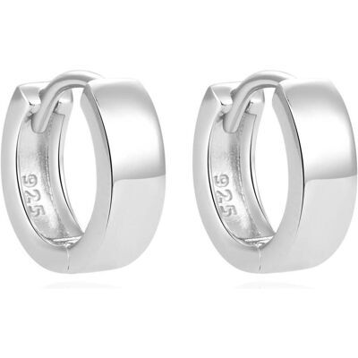 Beneto, Ohrringe, Minimalist silver earrings rings AGUC1854 (L), (Silber) Beneto, Ohrringe, Minimalist silver earrings rings AGUC1854 (L), (Silber)