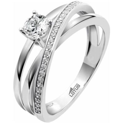Lotus Ring, Damenring LP3732-3/116 Silberfarben 16, (16) Lotus Ring, Damenring LP3732-3/116 Silberfarben 16, (16)