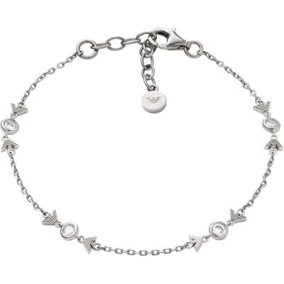 Giorgio Armani Emporio Armani, Armschmuck, EG3616040, (16 cm, 925er Silber) Giorgio Armani Emporio Armani, Armschmuck, EG3616040, (16 cm, 925er Silber)