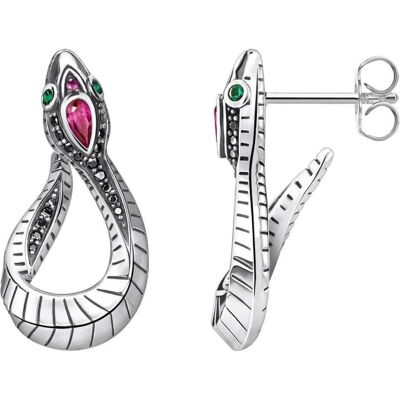 Thomas Sabo, Ohrringe, Ohrringe Schlange Silber, (Silber 925) Thomas Sabo, Ohrringe, Ohrringe Schlange Silber, (Silber 925)