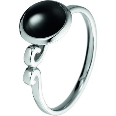 Xen, Ring, Ring mit 8 mm Onyx, (49) Xen, Ring, Ring mit 8 mm Onyx, (49)