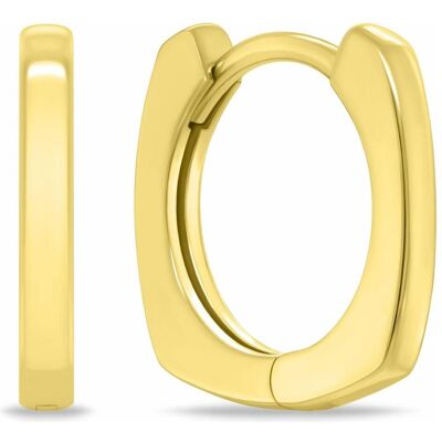 Brilio, Ohrringe, Silver Gold-Plated Circle Earrings For Women Ea1169y Brilio, Ohrringe, Silver Gold-Plated Circle Earrings For Women Ea1169y
