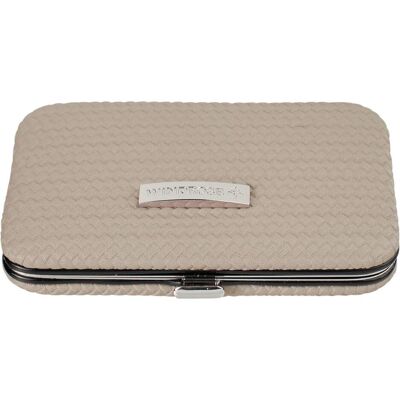 Windrose, Uhrenbox + Schmuckaufbewahrung, Corbello Schmuckkasten 11 cm, Beige Windrose, Uhrenbox + Schmuckaufbewahrung, Corbello Schmuckkasten 11 cm, Beige