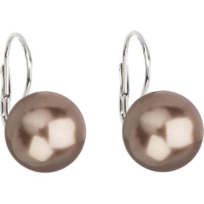 Evolution Group, Ohrringe, Charmante baumelnde Ohrringe mit synthetischen Perlen 711063 Bronze, (Bronze) Evolution Group, Ohrringe, Charmante baumelnde Ohrringe mit synthetischen Perlen 711063 Bronze, (Bronze)