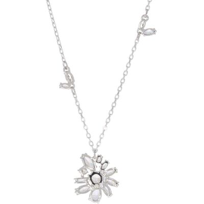 Swarovski, Halsschmuck, Charming necklace with clear crystals Gema 5644658, (Metall rhodiniert, 41 cm) Swarovski, Halsschmuck, Charming necklace with clear crystals Gema 5644658, (Metall rhodiniert, 41 cm)