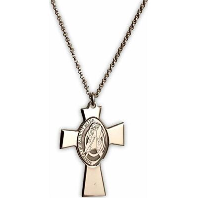 Amen, Halsschmuck, Mod. Croce Gesu Madre Perla, (Silber 925) Amen, Halsschmuck, Mod. Croce Gesu Madre Perla, (Silber 925)