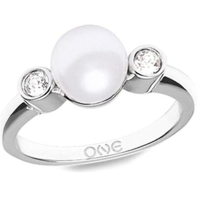 One, Ring, Damenring Jewels OJER02S-8 Silberfarben 8, (8) One, Ring, Damenring Jewels OJER02S-8 Silberfarben 8, (8)