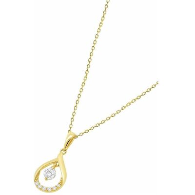Lotus Kettenanhänger, Damenanhänger HIN00139/43 Gold, (Metalllegierung) Lotus Kettenanhänger, Damenanhänger HIN00139/43 Gold, (Metalllegierung)
