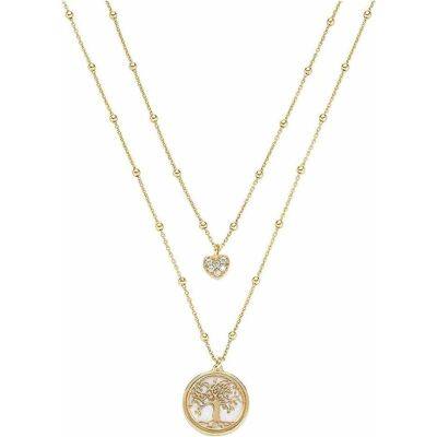 Amen, Halsschmuck, Tree of Life and Heart, (Silber 925, 40 - 44 cm) Amen, Halsschmuck, Tree of Life and Heart, (Silber 925, 40 - 44 cm)